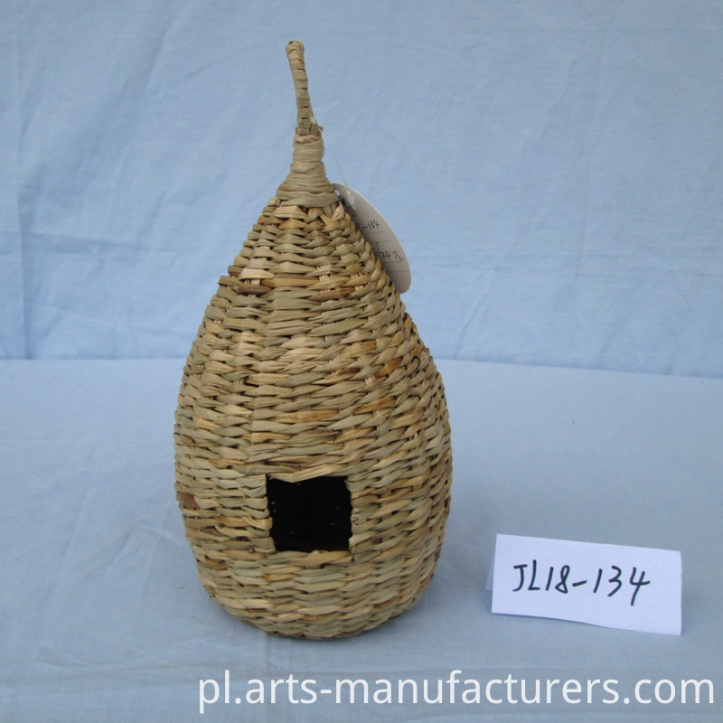 Domek z trawy morskiej Sea grass bird house